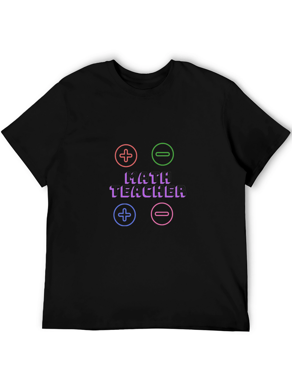 Math Teacher Graphic T-Shirt