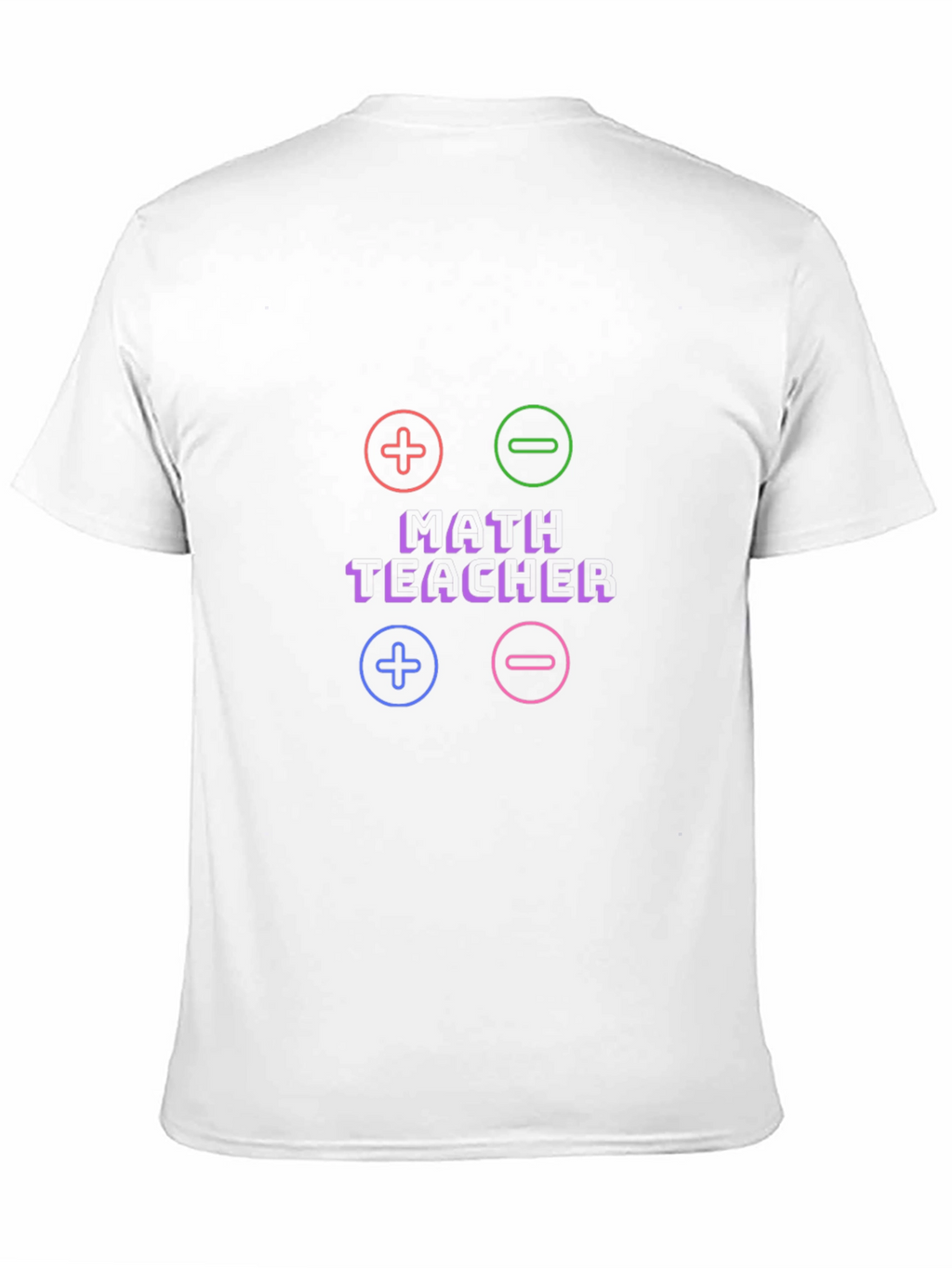 Math Teacher Graphic T-Shirt