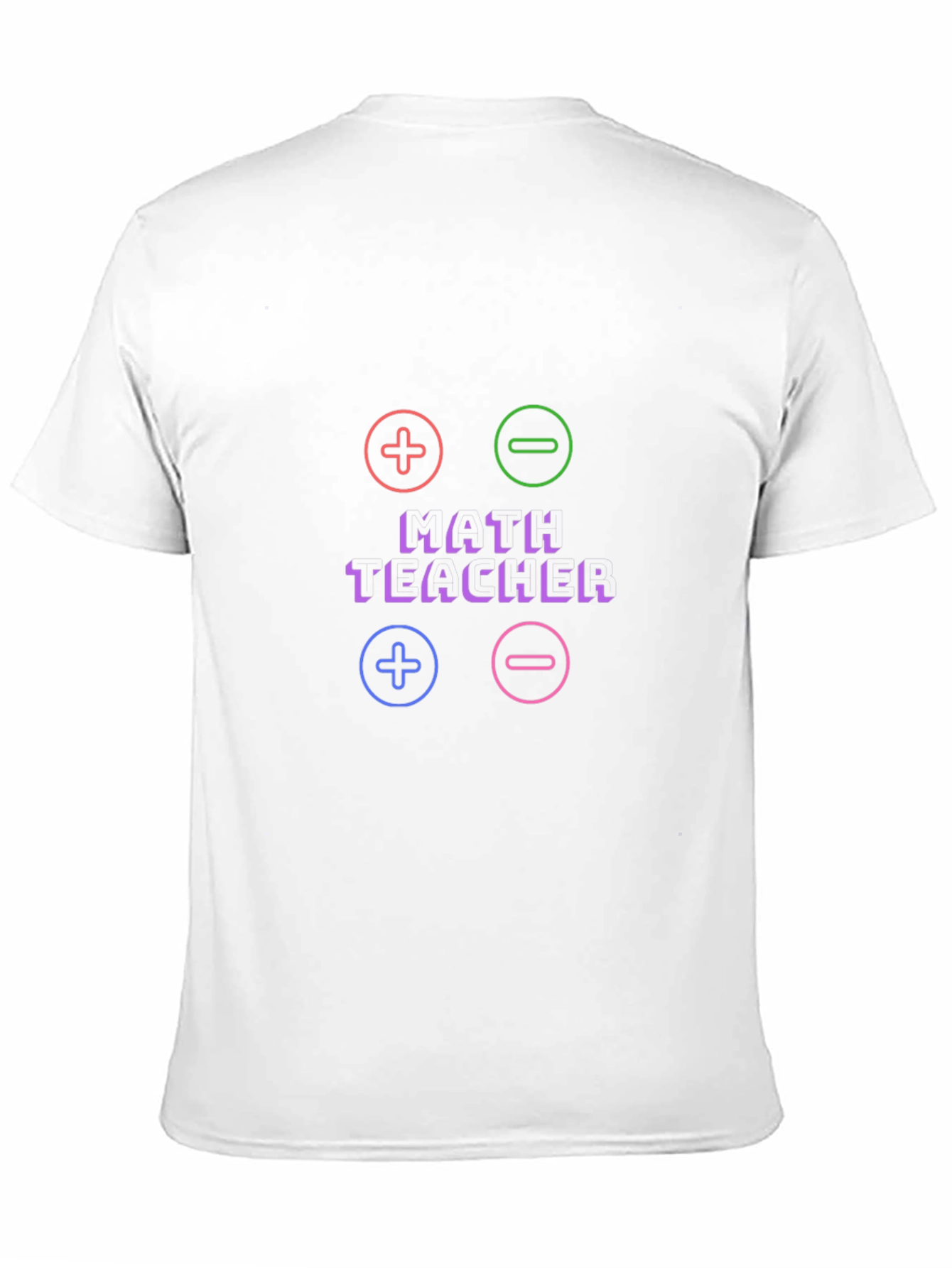 Math Teacher Graphic T-Shirt