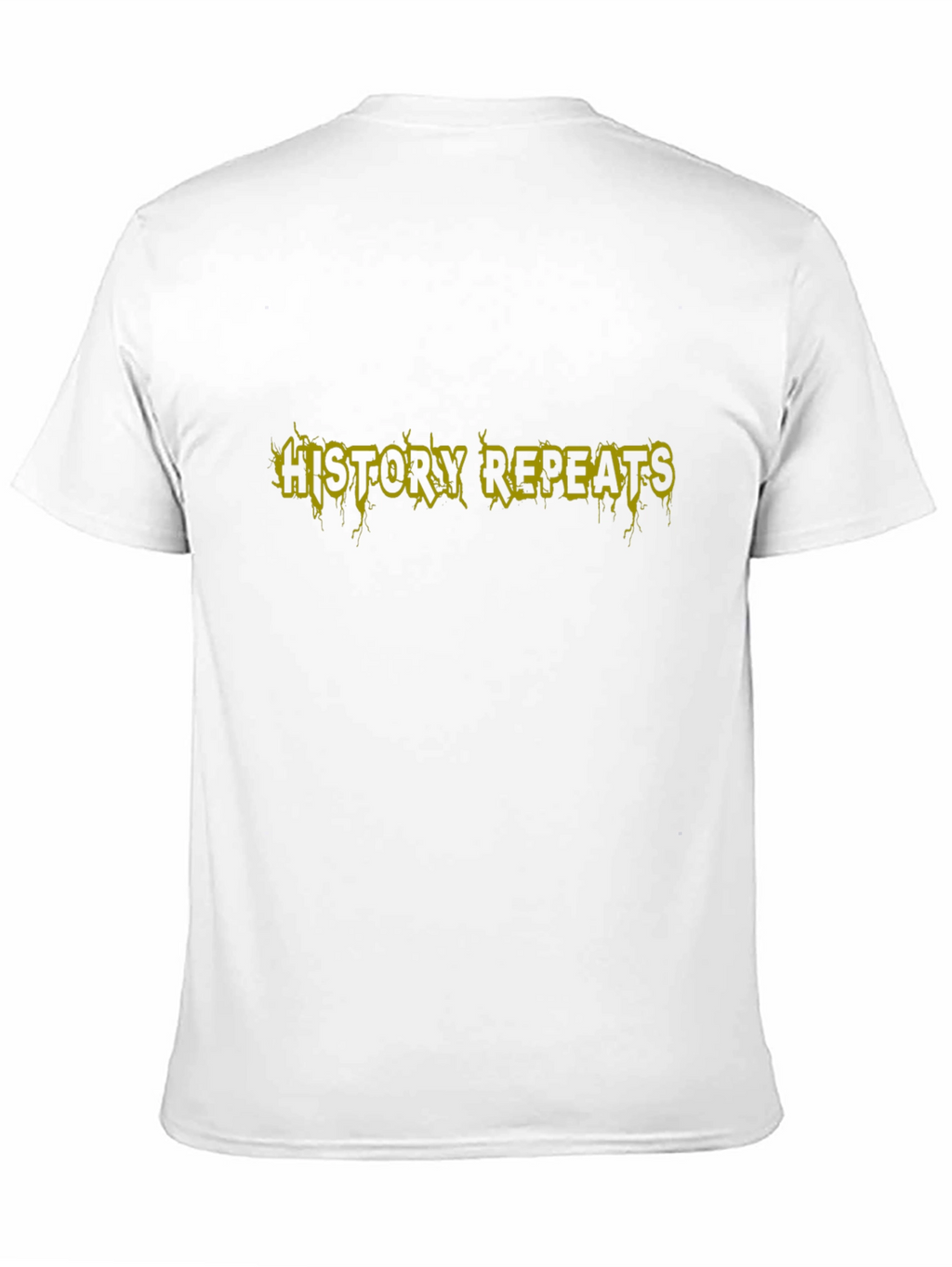 History Repeats Black T-Shirt Graphic Tee