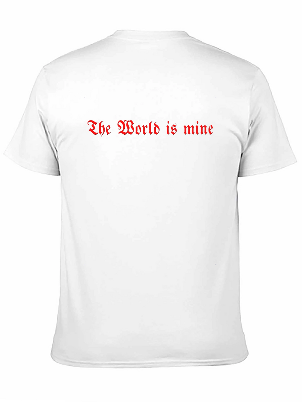 The World Is Mine Graphic Tee - Black