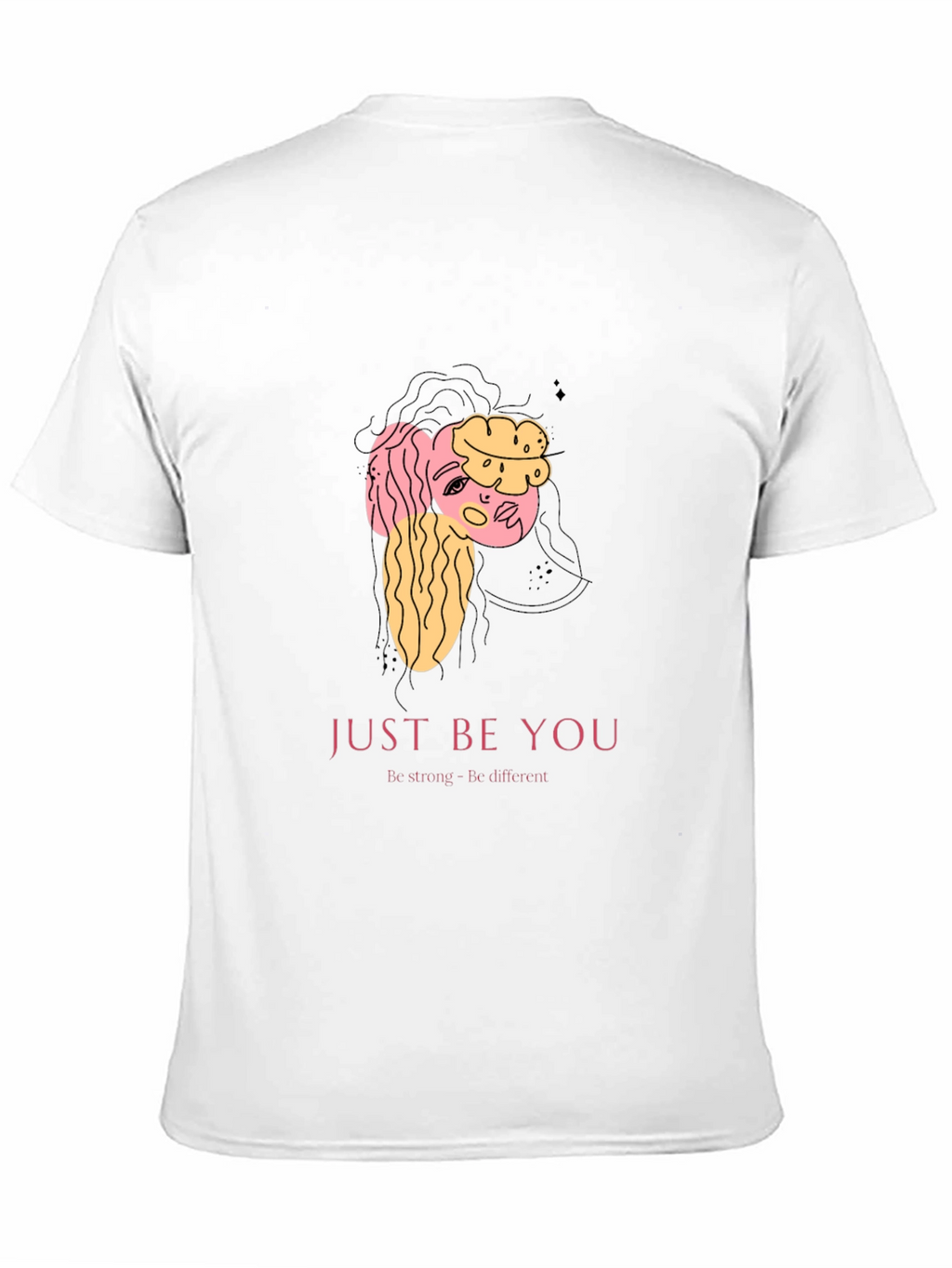 Just Be You Graphic T-Shirt - Black