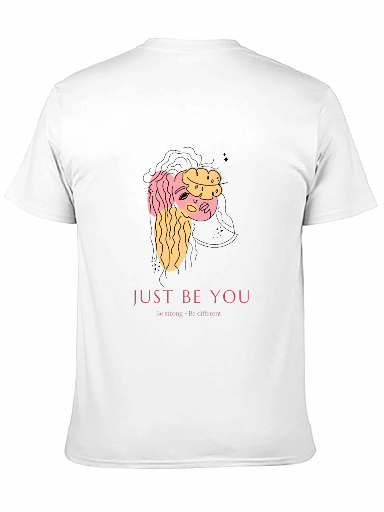 Just Be You Graphic T-Shirt - Black