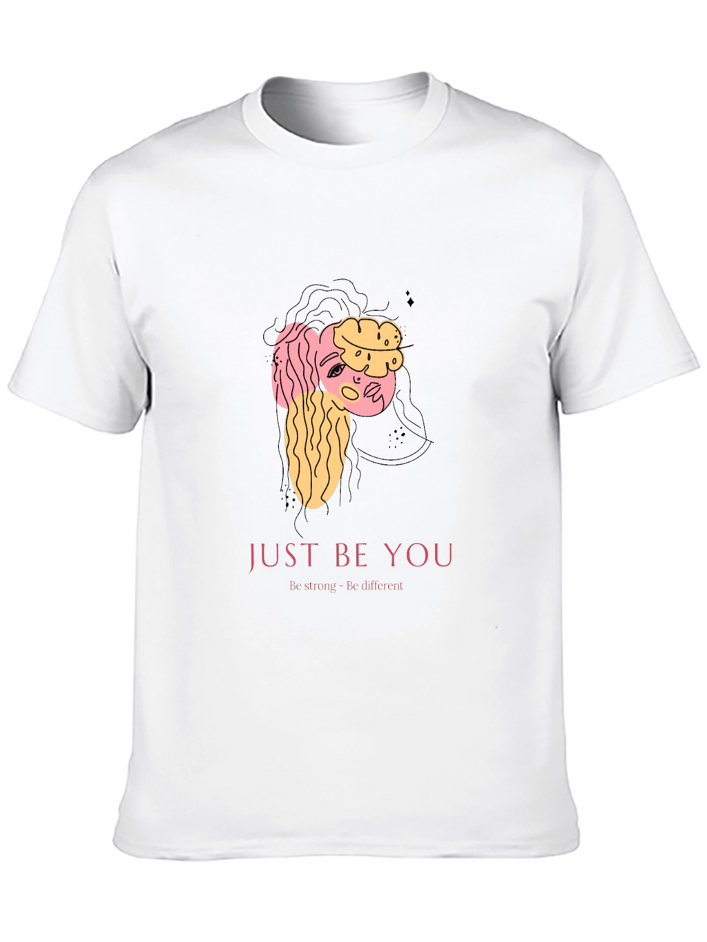 Just Be You Graphic T-Shirt - Black