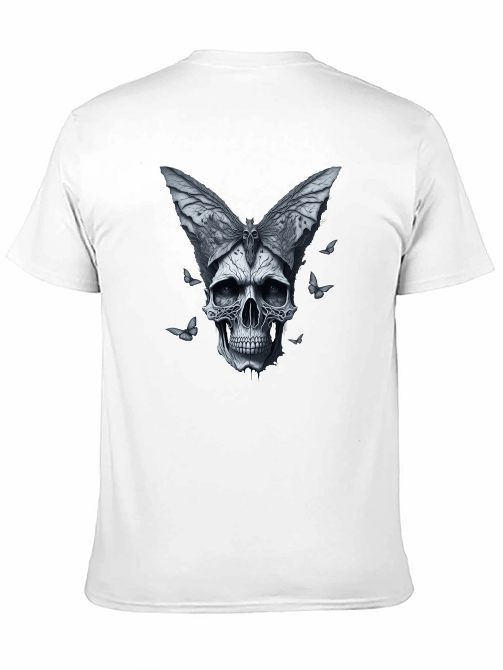 Skull Butterfly Graphic T-Shirt