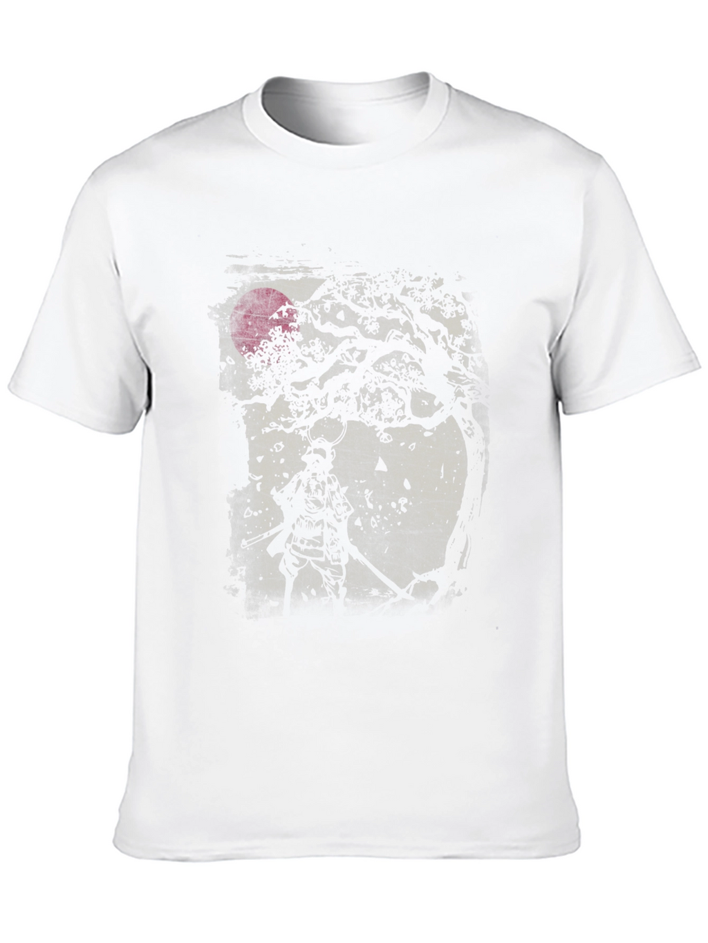 Samurai Under Tree Graphic T-Shirt