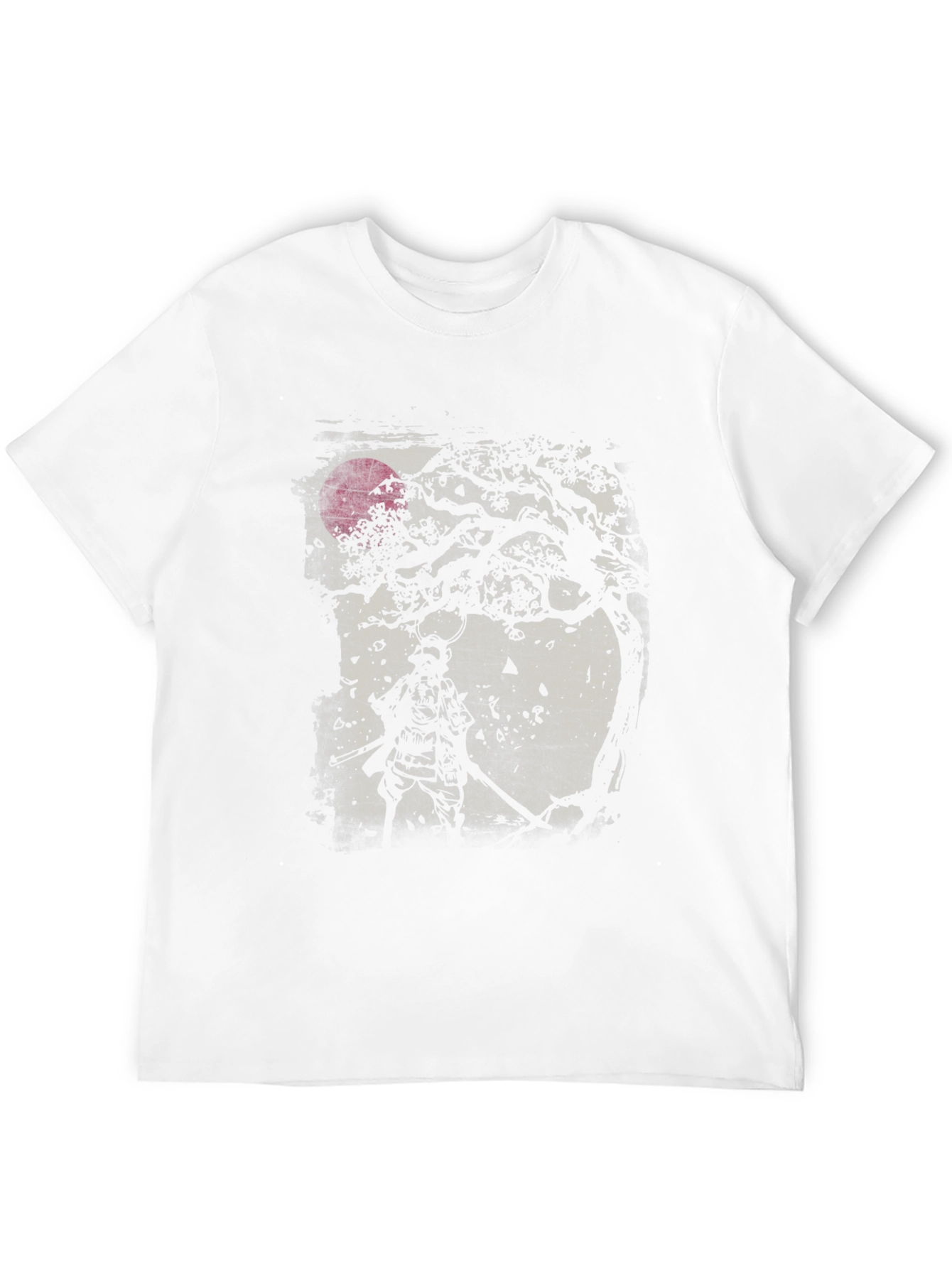 Samurai Under Tree Graphic T-Shirt