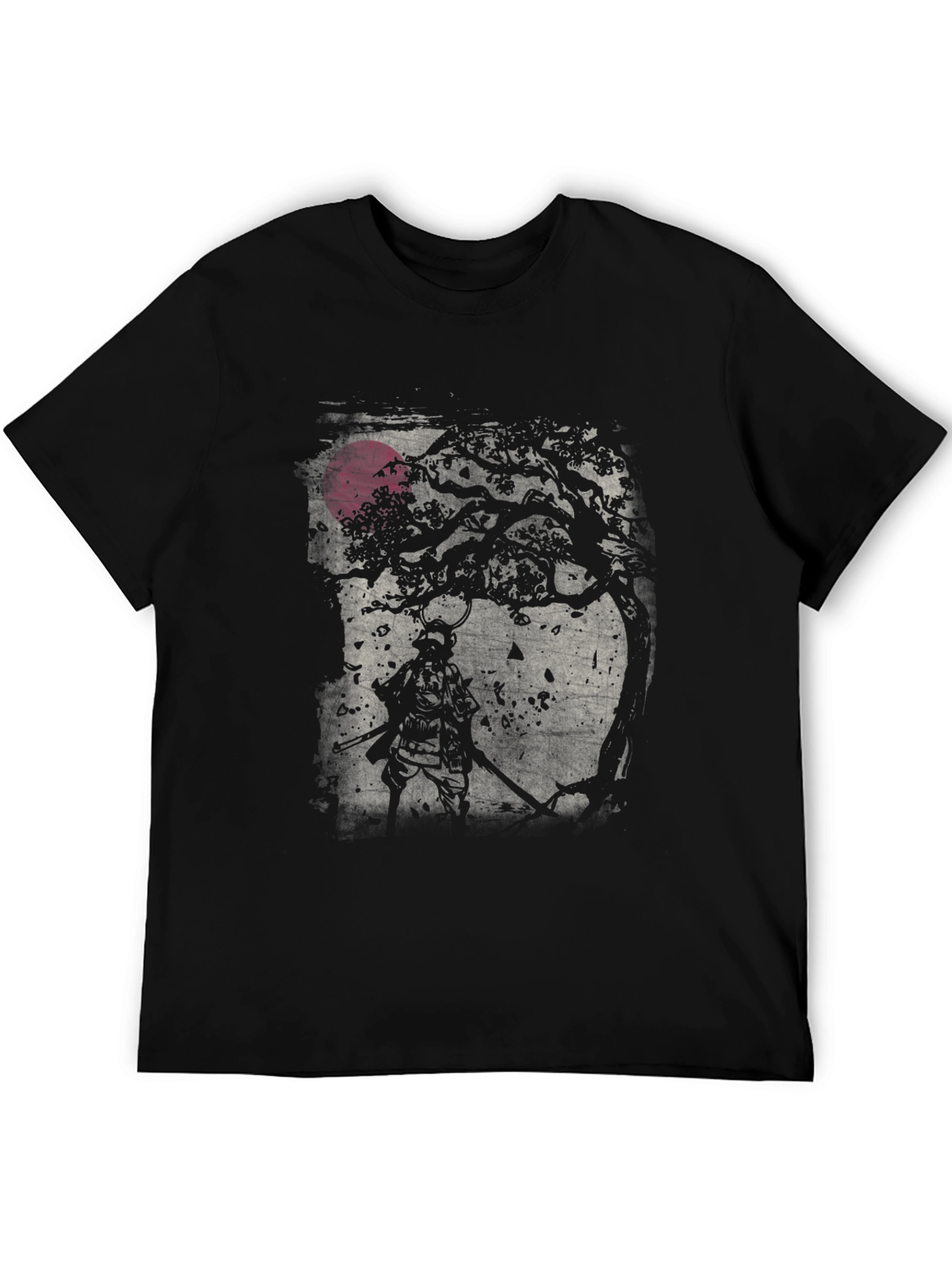 Samurai Under Tree Graphic T-Shirt