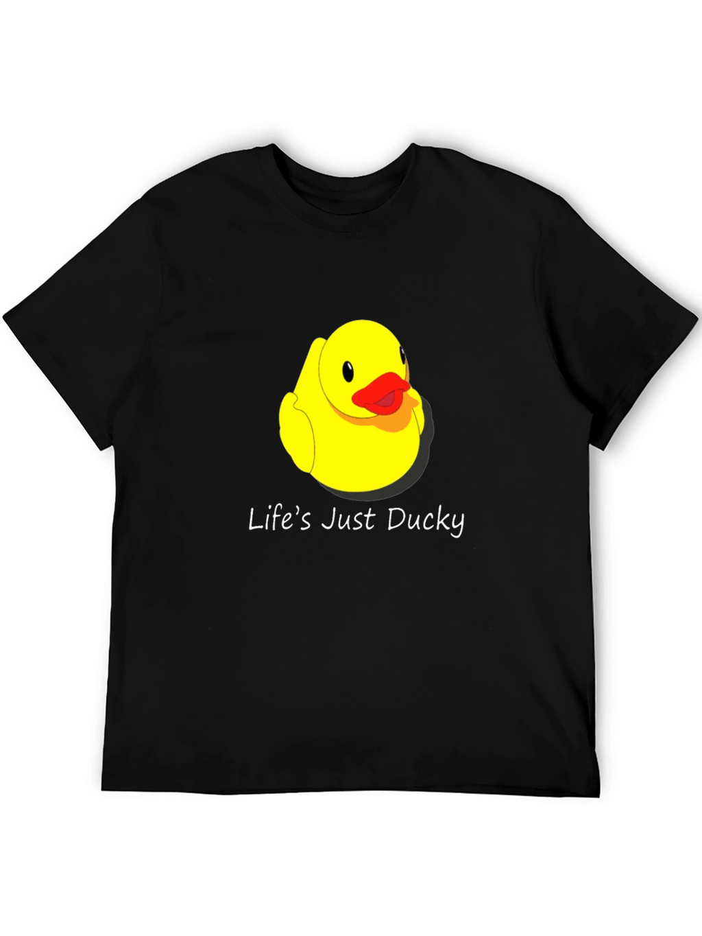 Lifes Just Ducky T-Shirt - Cute Rubber Duck Tee