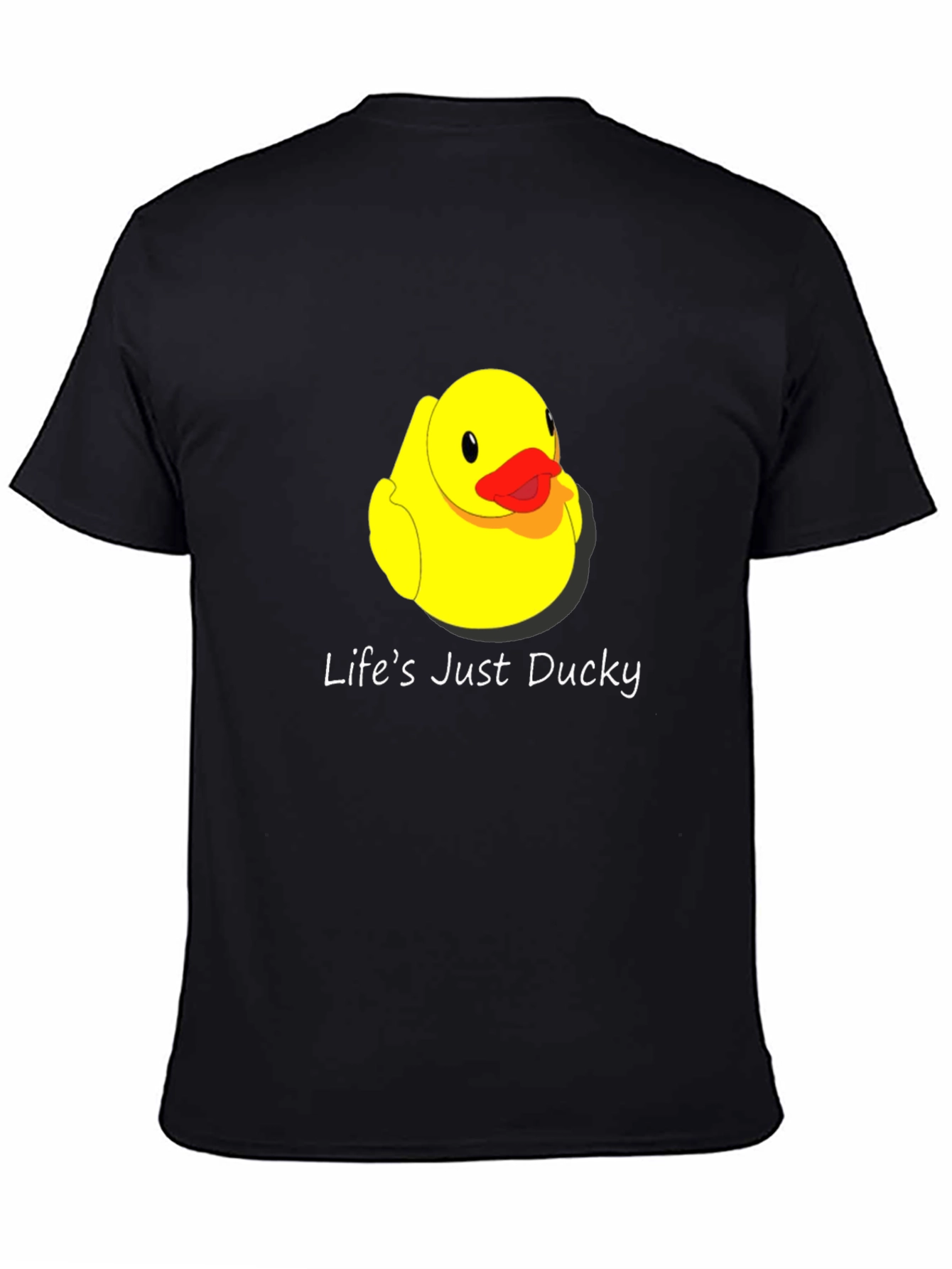 Lifes Just Ducky T-Shirt - Cute Rubber Duck Tee