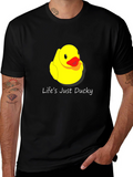 Lifes Just Ducky T-Shirt - Cute Rubber Duck Tee