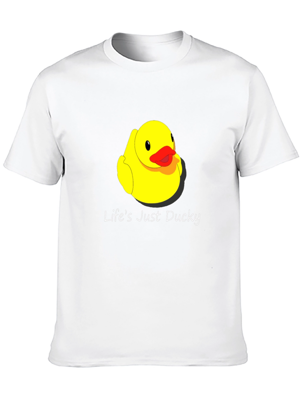 Lifes Just Ducky T-Shirt - Cute Rubber Duck Tee
