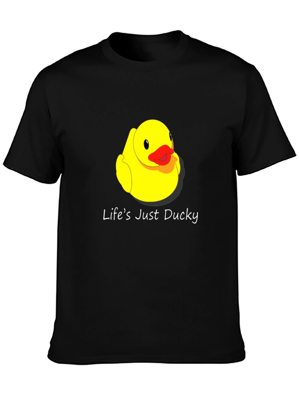 Lifes Just Ducky T-Shirt - Cute Rubber Duck Tee