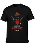 Cowboy Costume T-Shirt - Novelty Western Style Tee
