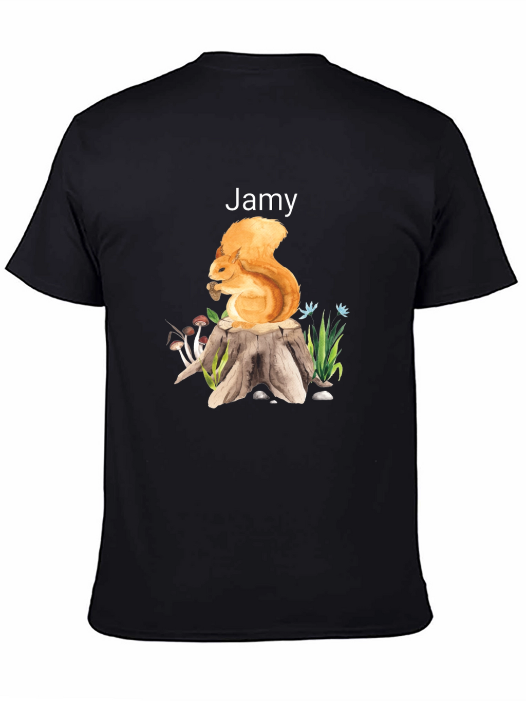 Squirrel Stump Jamy Graphic Tee