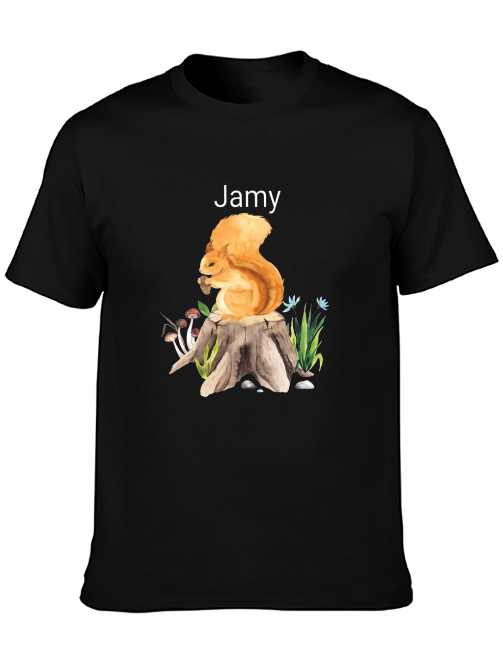 Squirrel Stump Jamy Graphic Tee