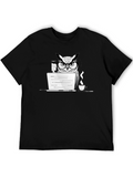 Owl Programmer T-Shirt - Coding with Coffee