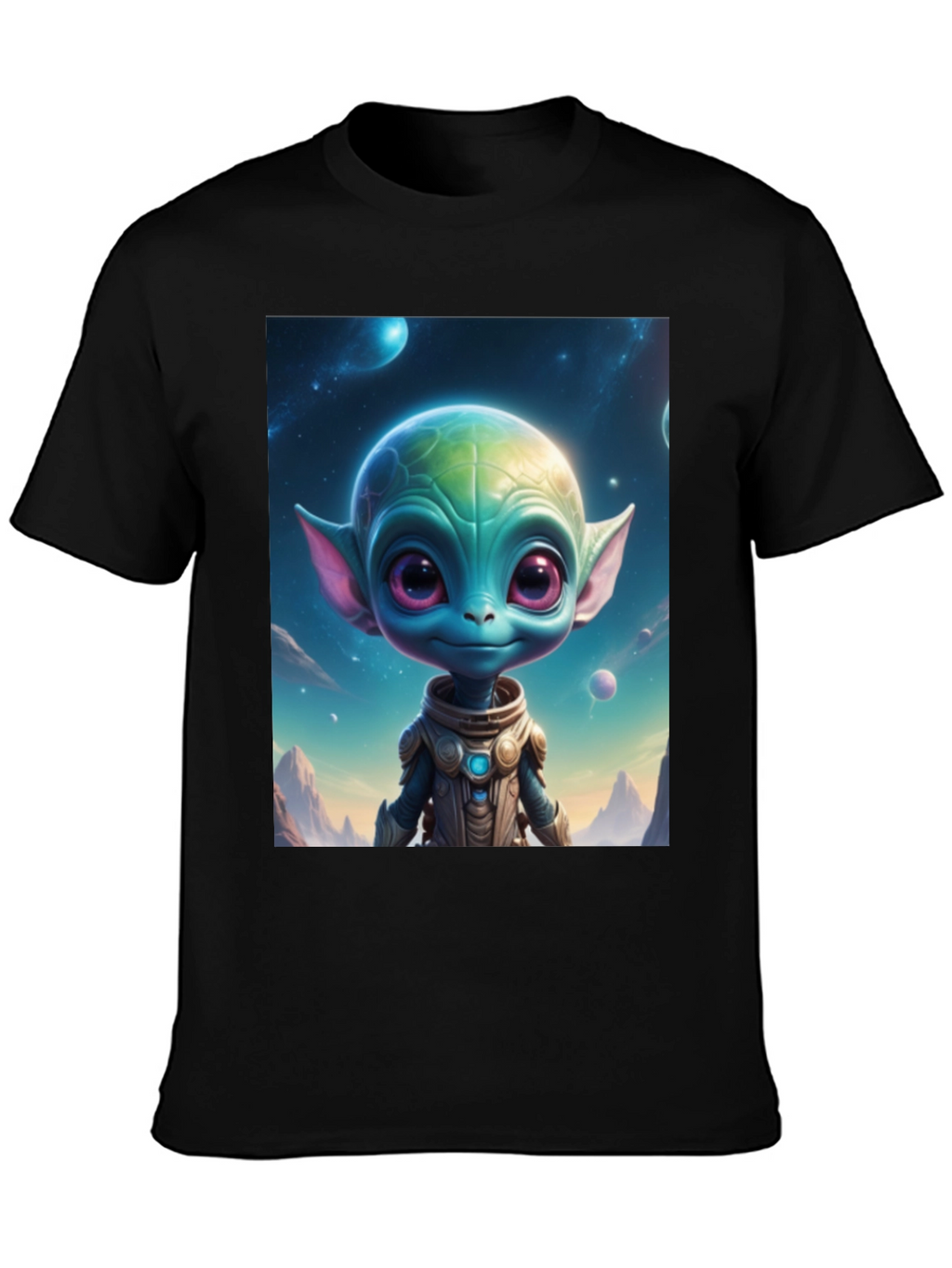 Alien Portrait T-Shirt