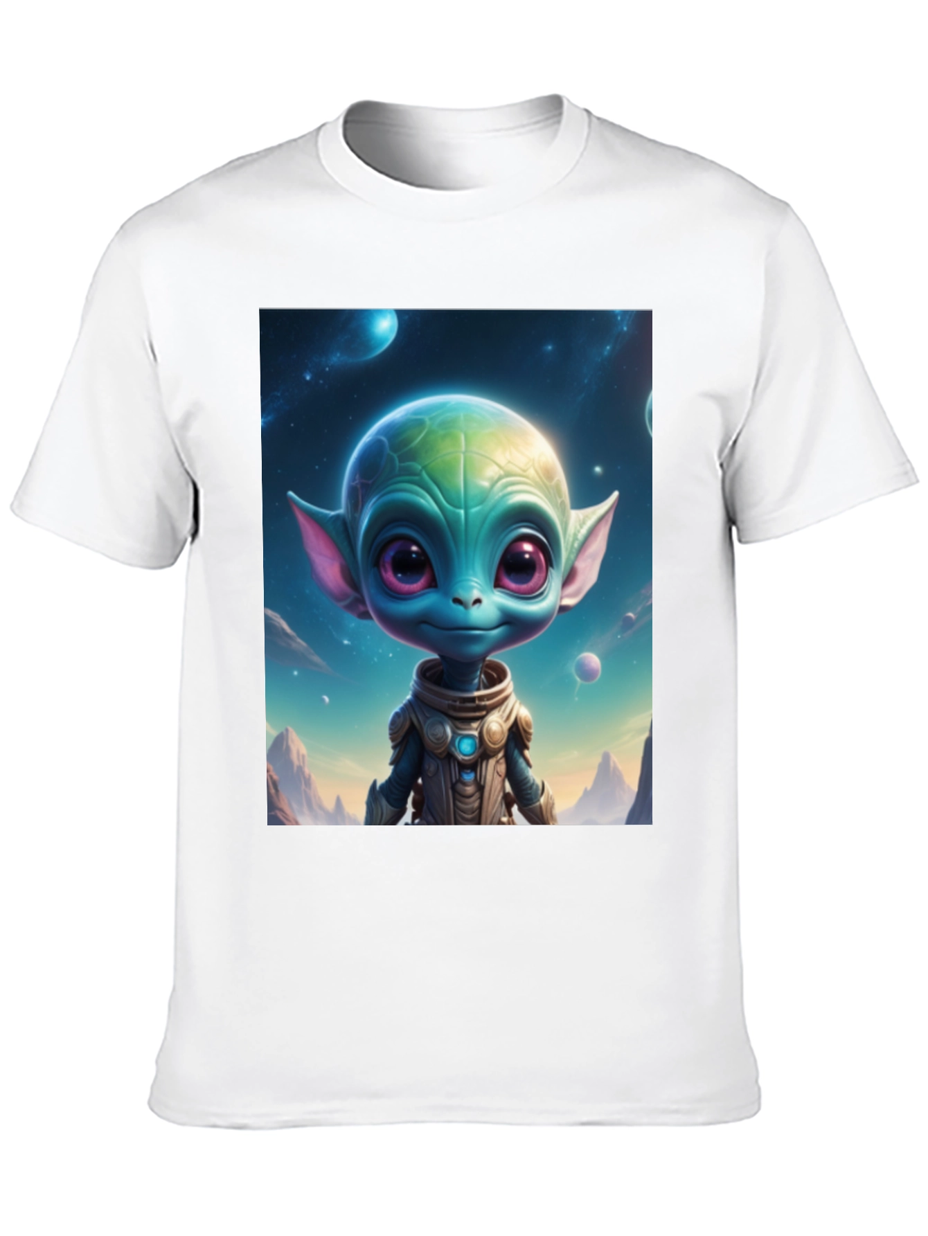 Alien Portrait T-Shirt