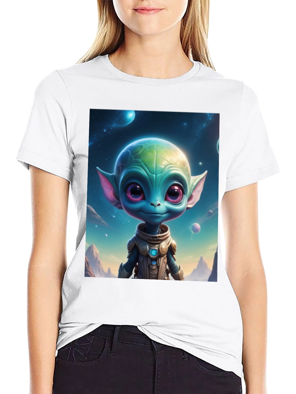 Alien Portrait T-Shirt