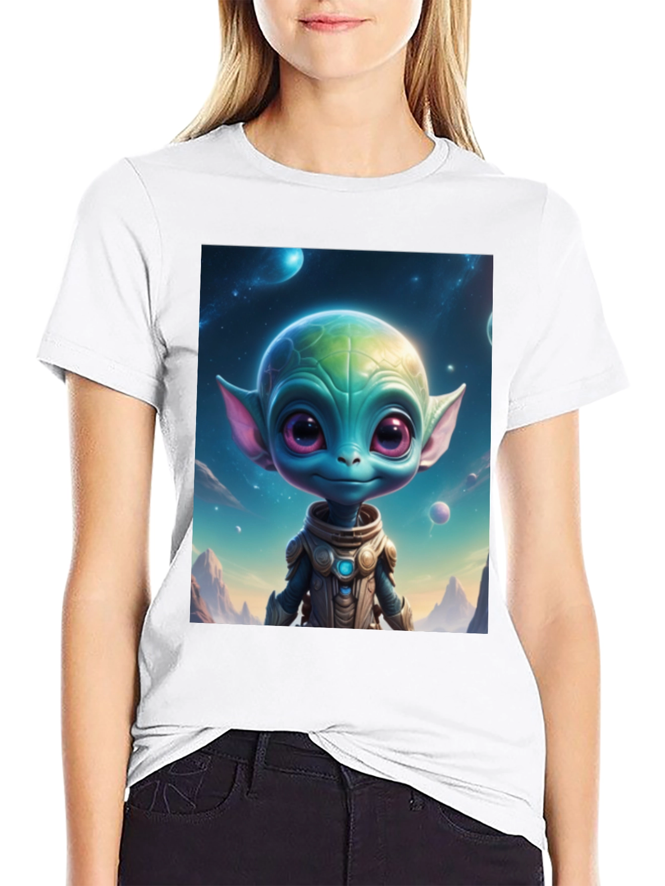 Alien Portrait T-Shirt