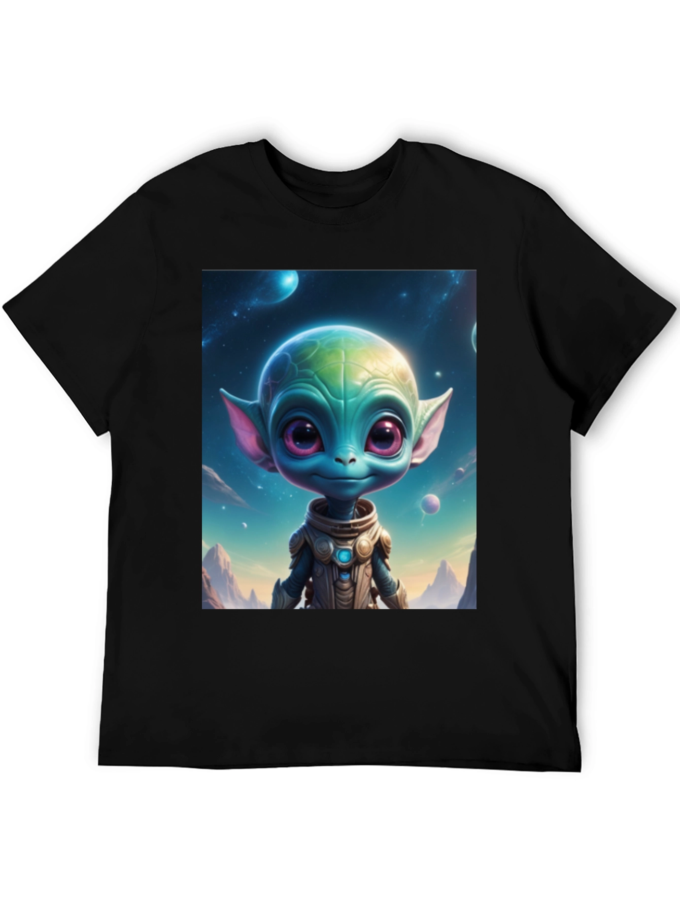Alien Portrait T-Shirt