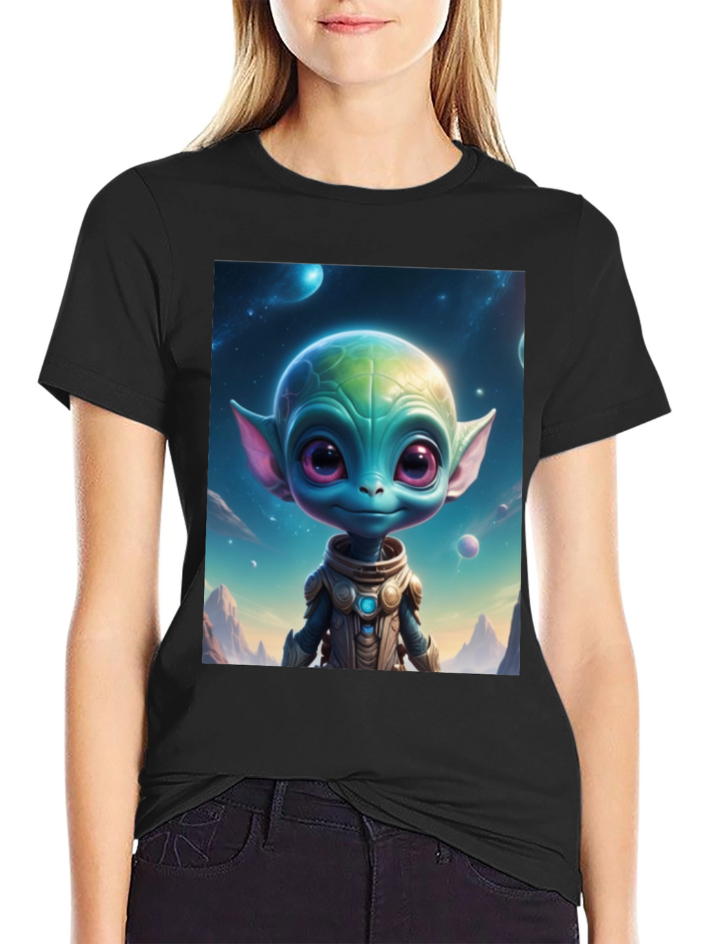 Alien Portrait T-Shirt