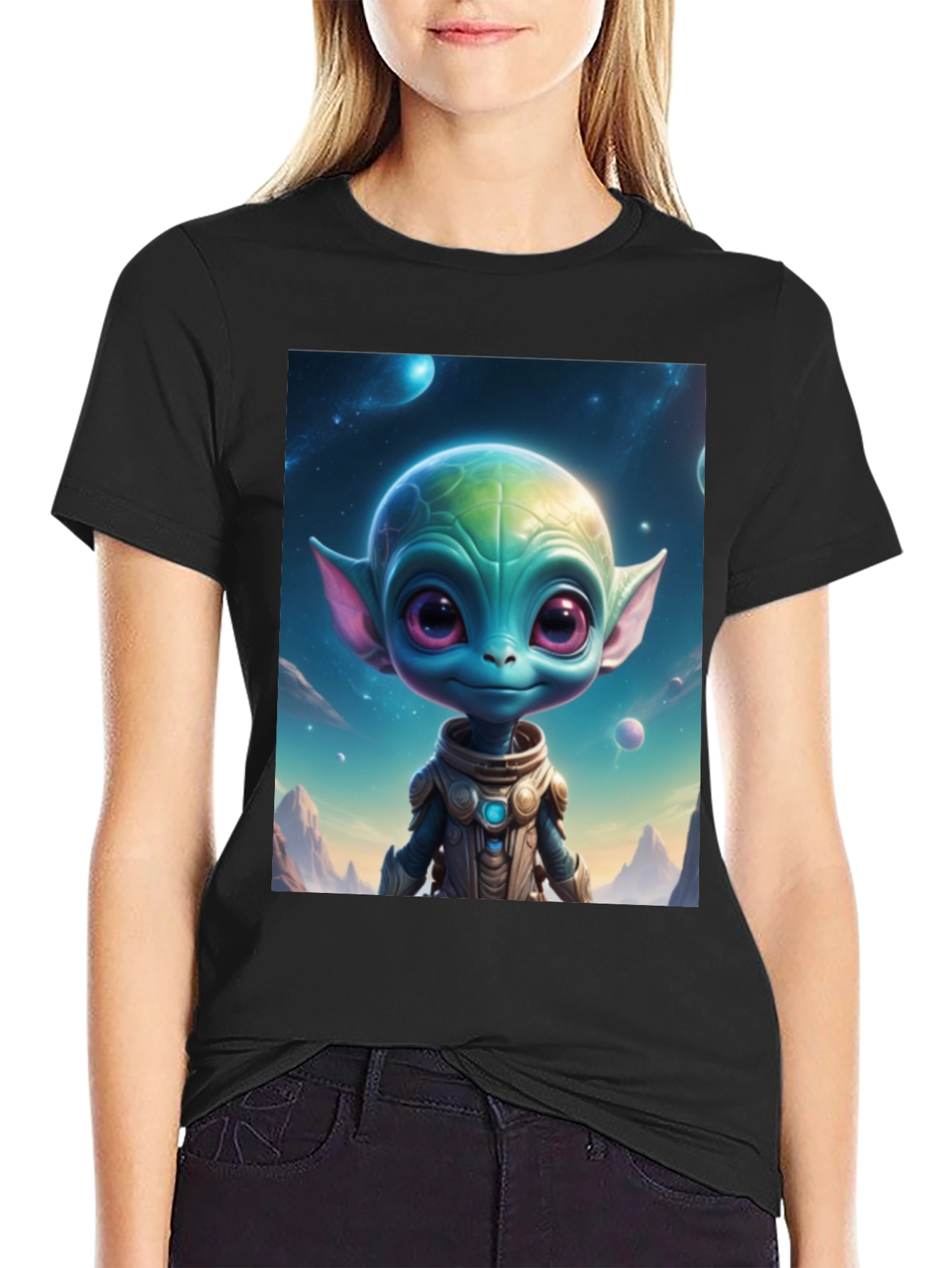 Alien Portrait T-Shirt