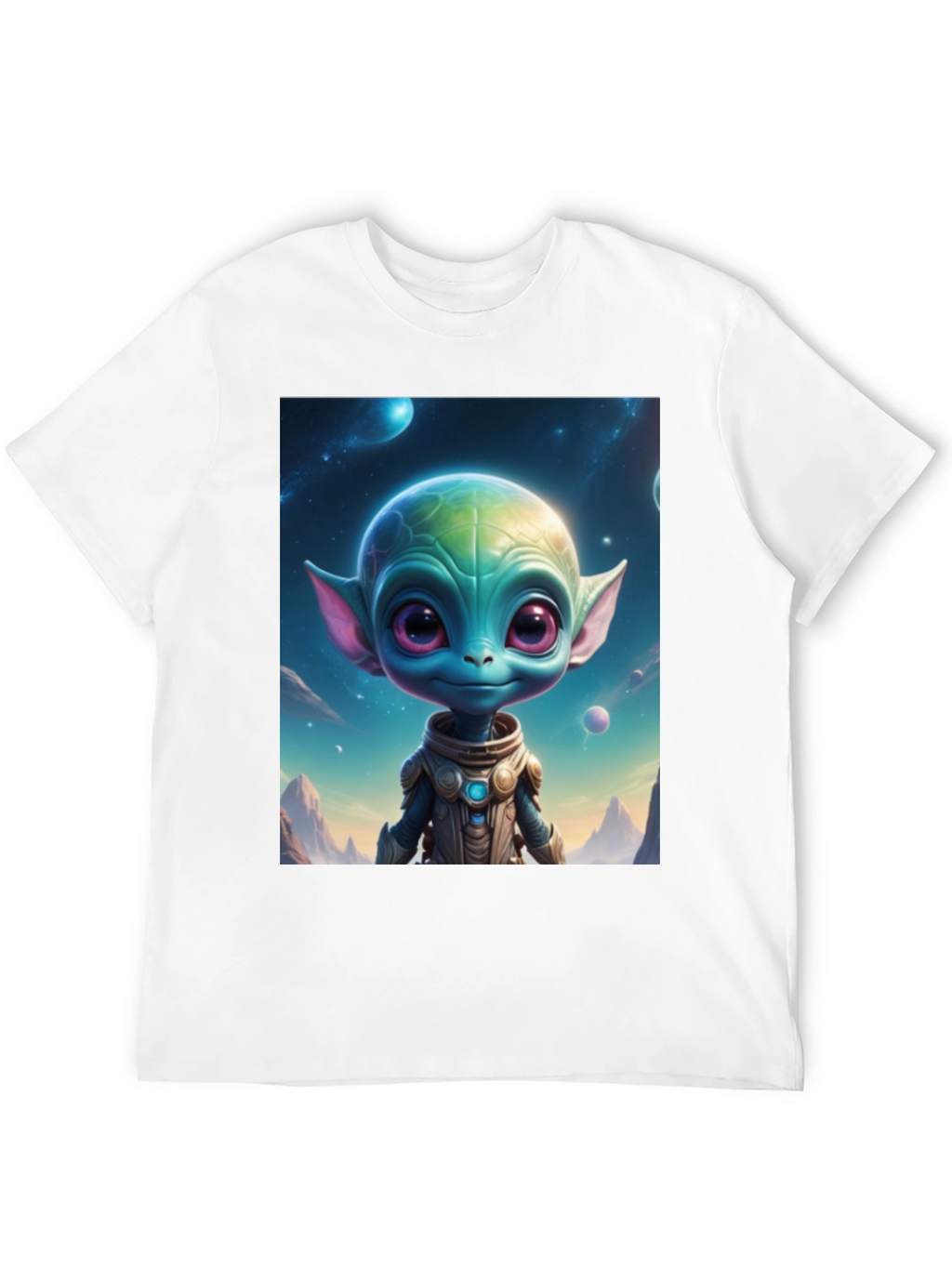 Alien Portrait T-Shirt