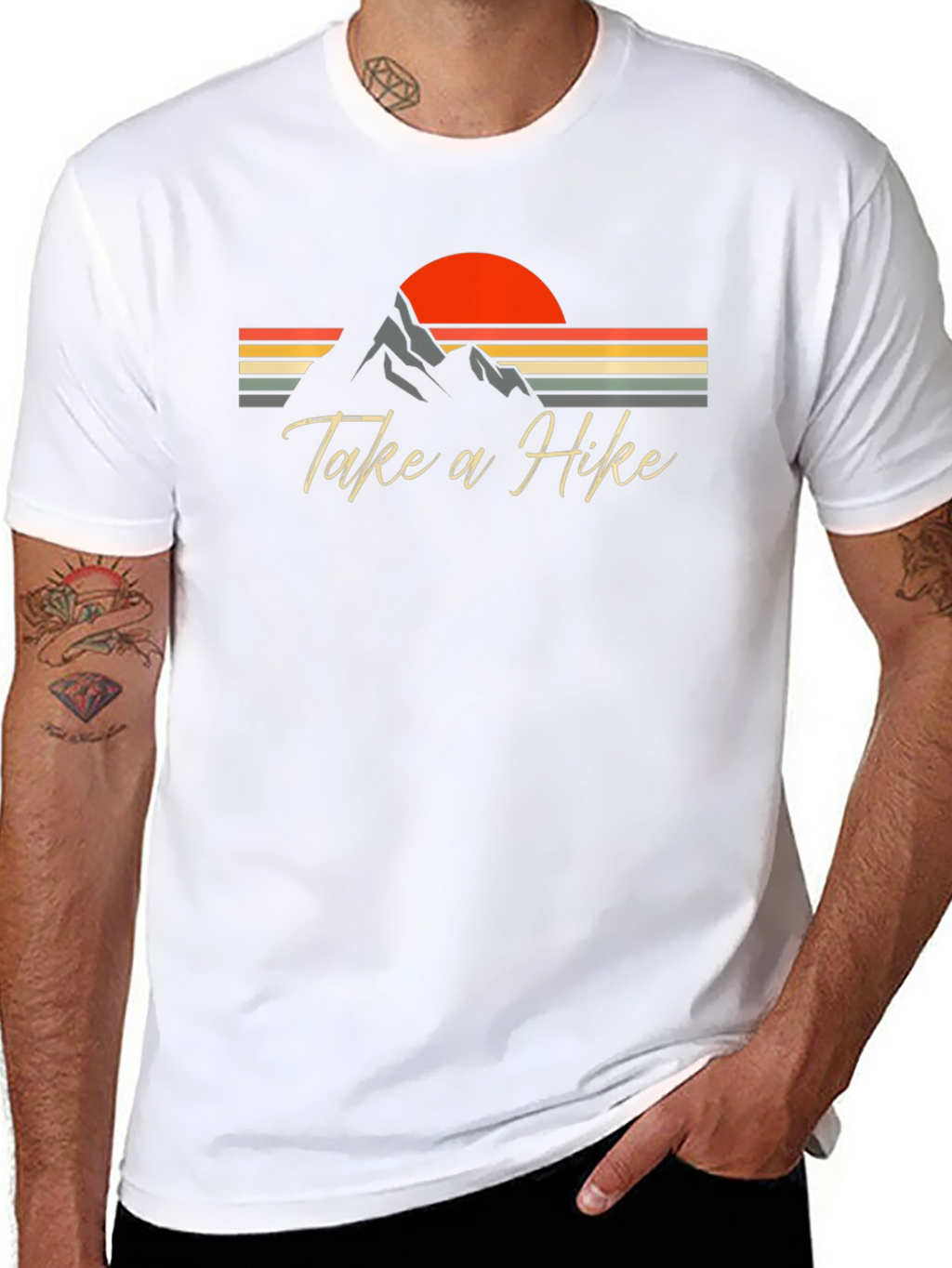 Take a Hike Retro Graphic Tee