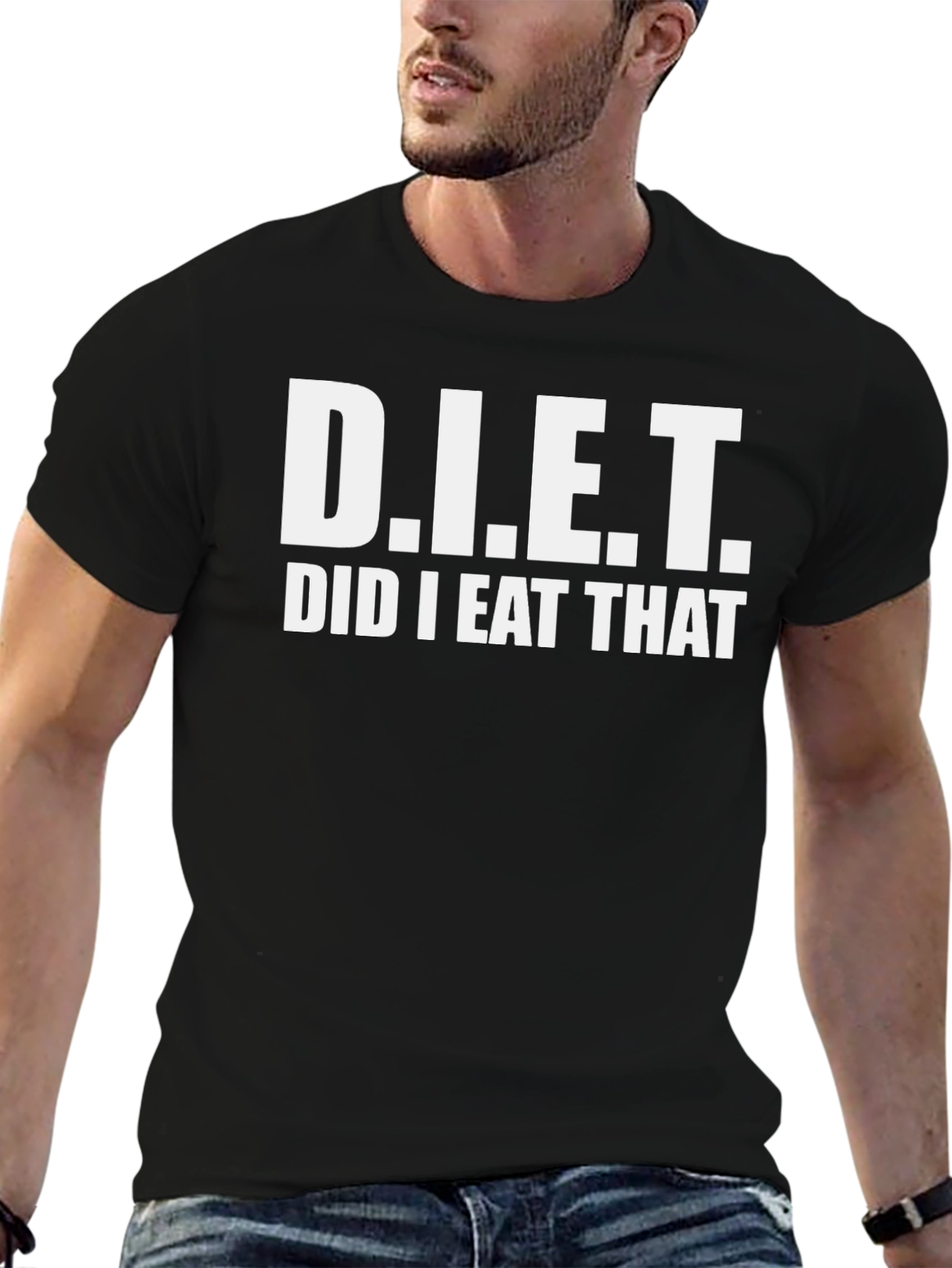 Funny Diet T-Shirt - Did I Eat That? - Sarcastic Tee