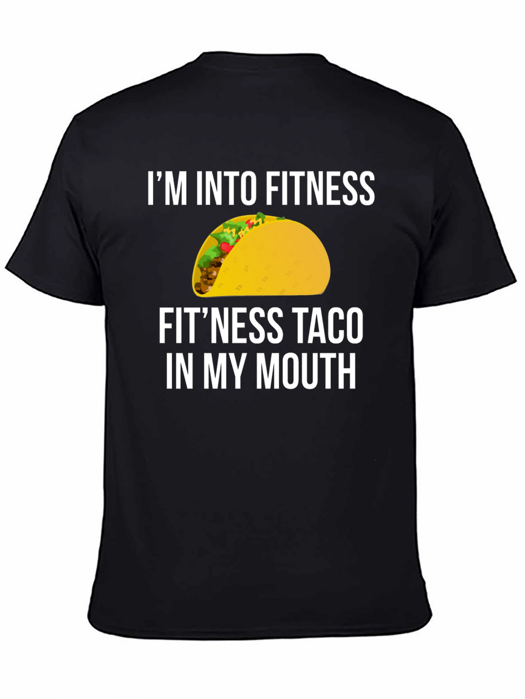 Fitness Taco Graphic Tee - Funny Workout Shirt