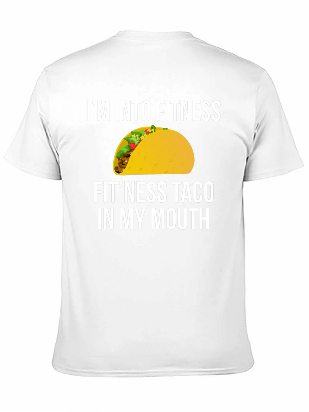 Fitness Taco Graphic Tee - Funny Workout Shirt