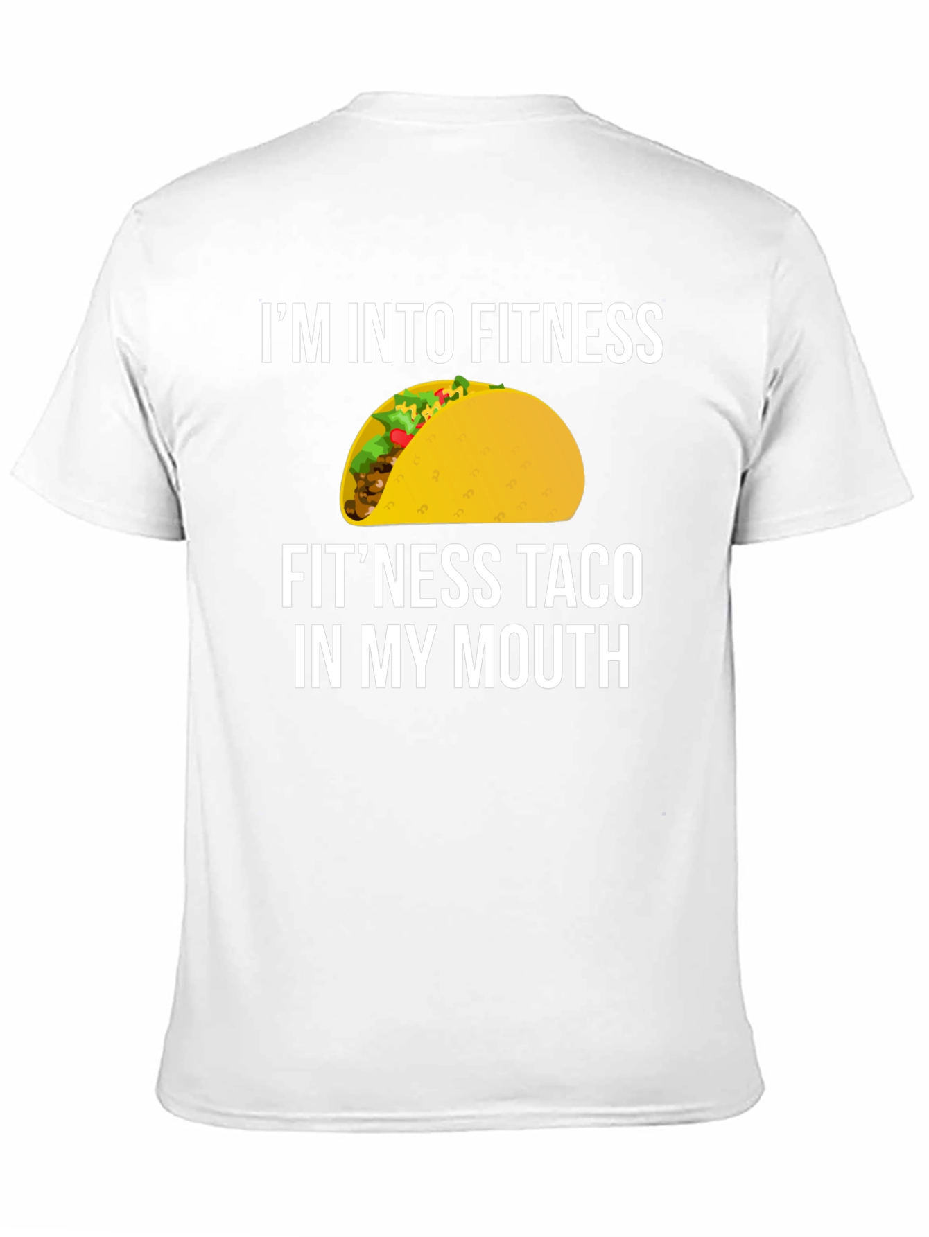 Fitness Taco Graphic Tee - Funny Workout Shirt