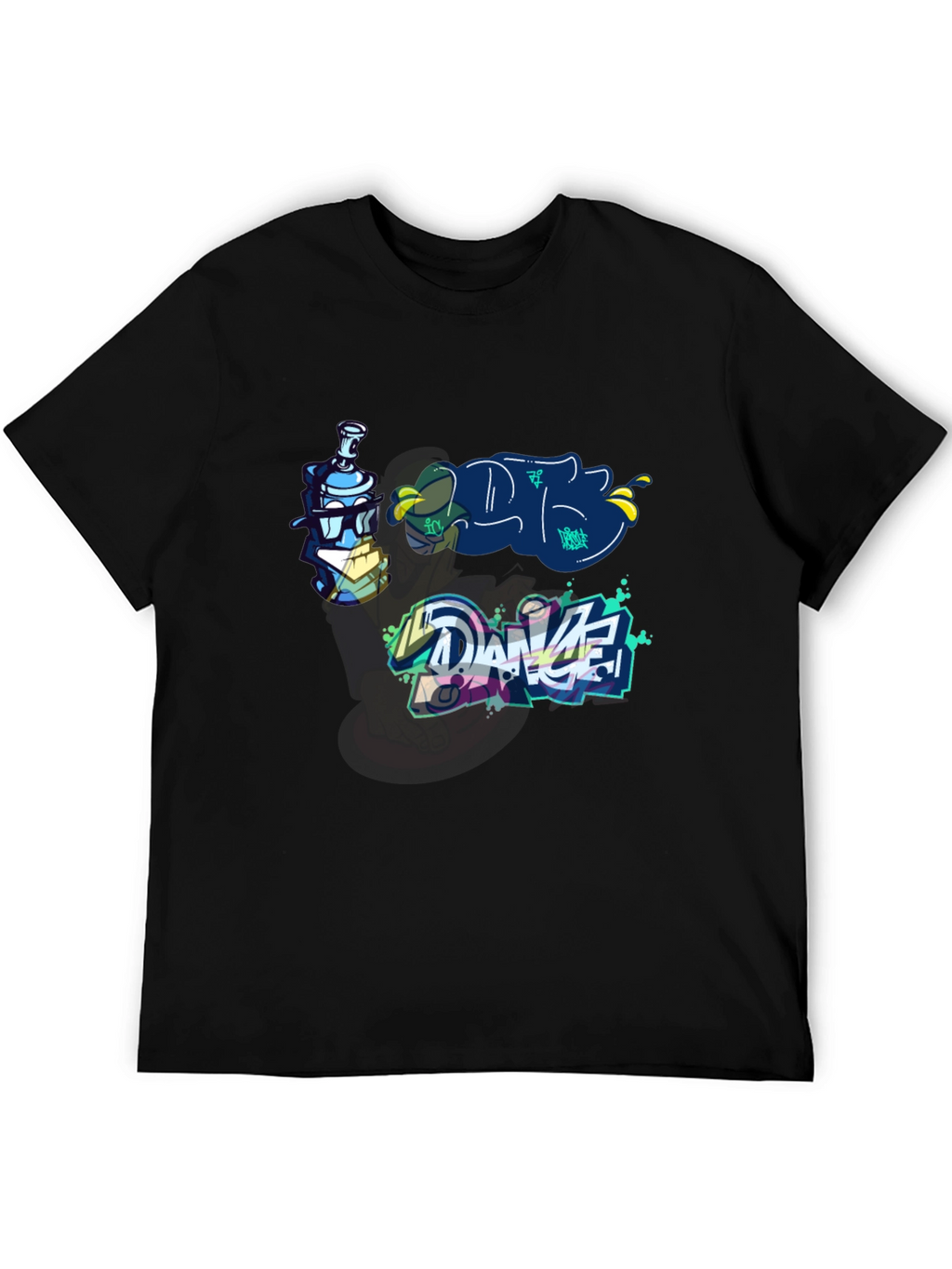 Graffiti Art T-Shirt - Dance Design