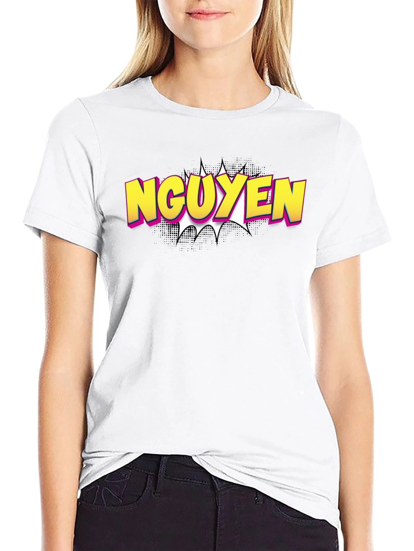 Nguyen Comic Style Graphic Tee