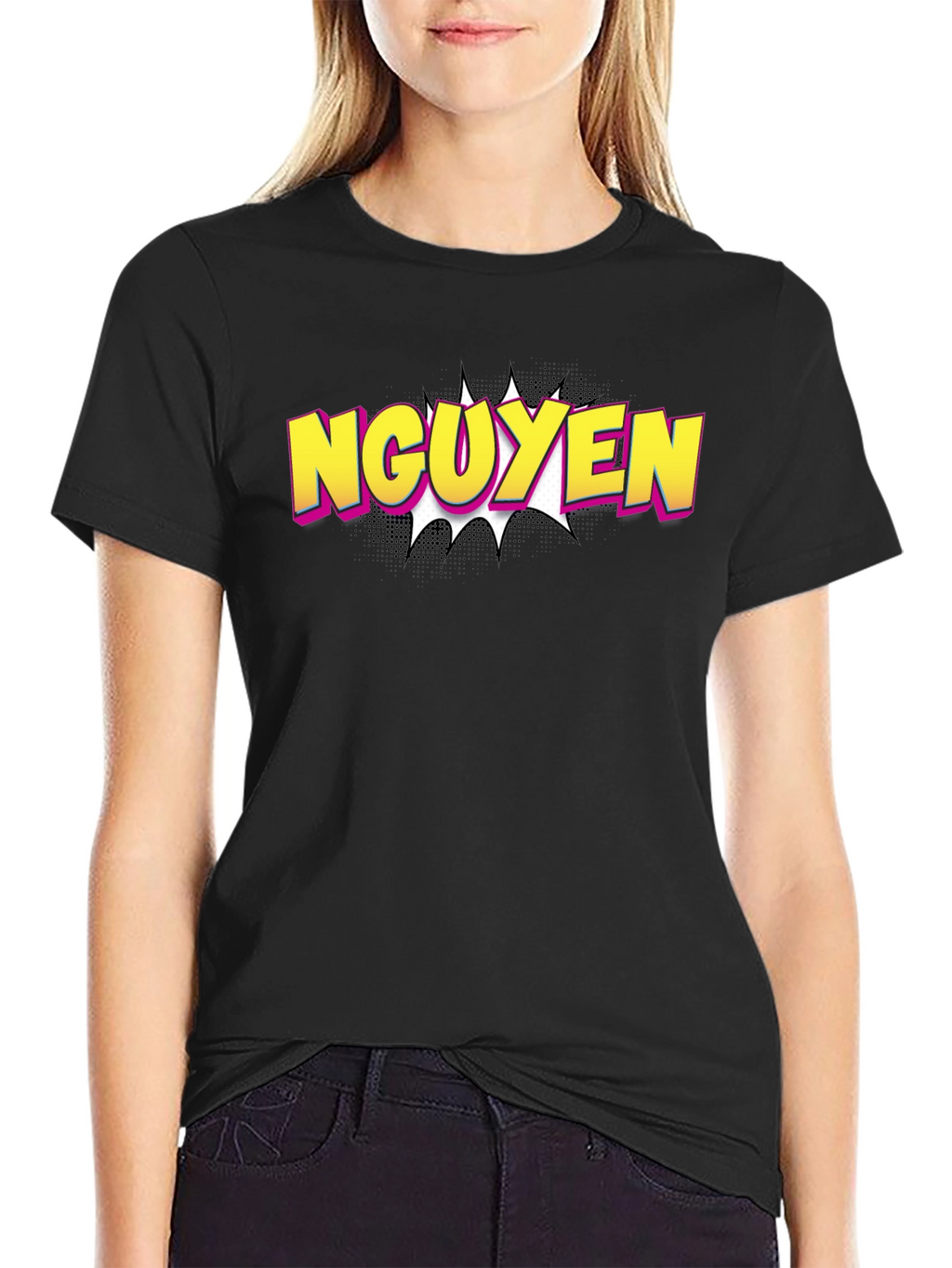 Nguyen Comic Style Graphic Tee