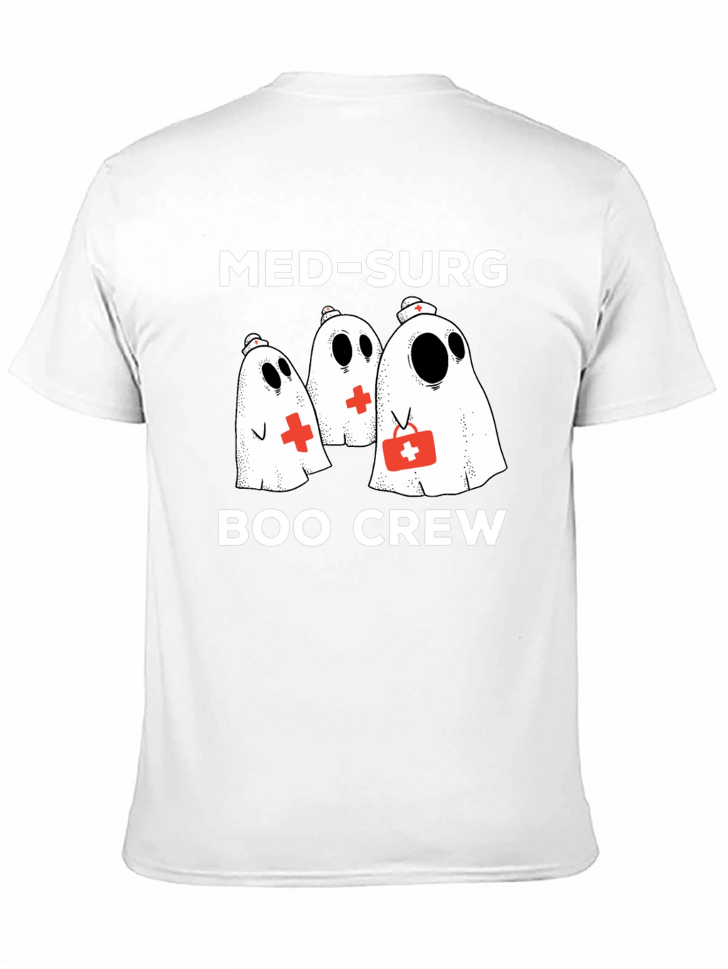 Med-Surg Boo Crew Black T-Shirt