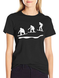 Snowboarder Graphic Tee - Cool Winter Sports Shirt
