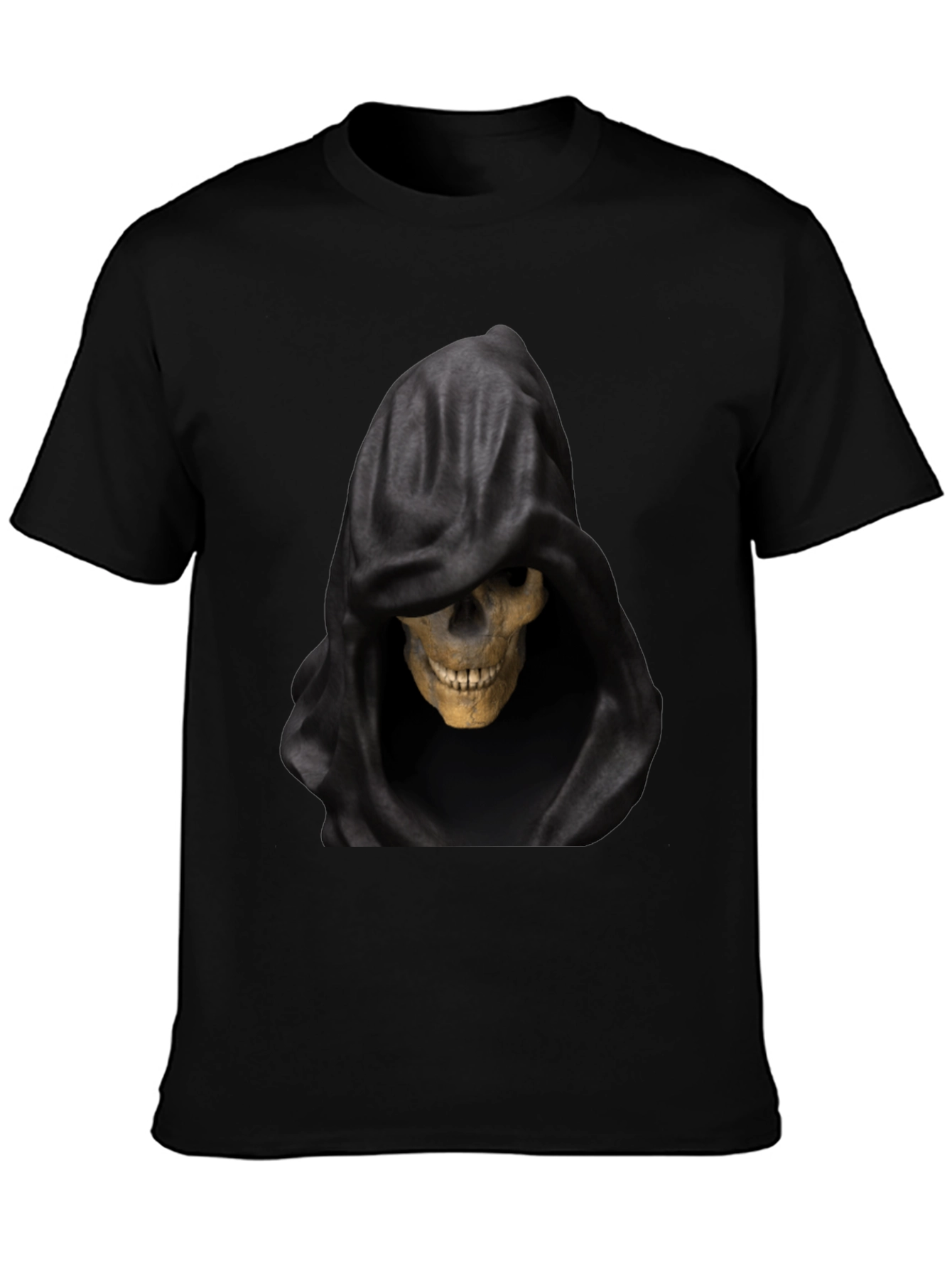Grim Reaper Graphic Black T-Shirt