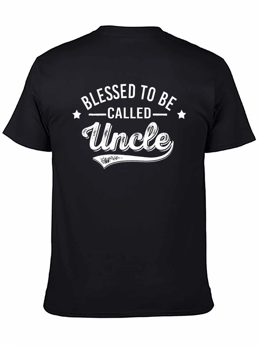 Blessed to be Called Uncle Black T-Shirt