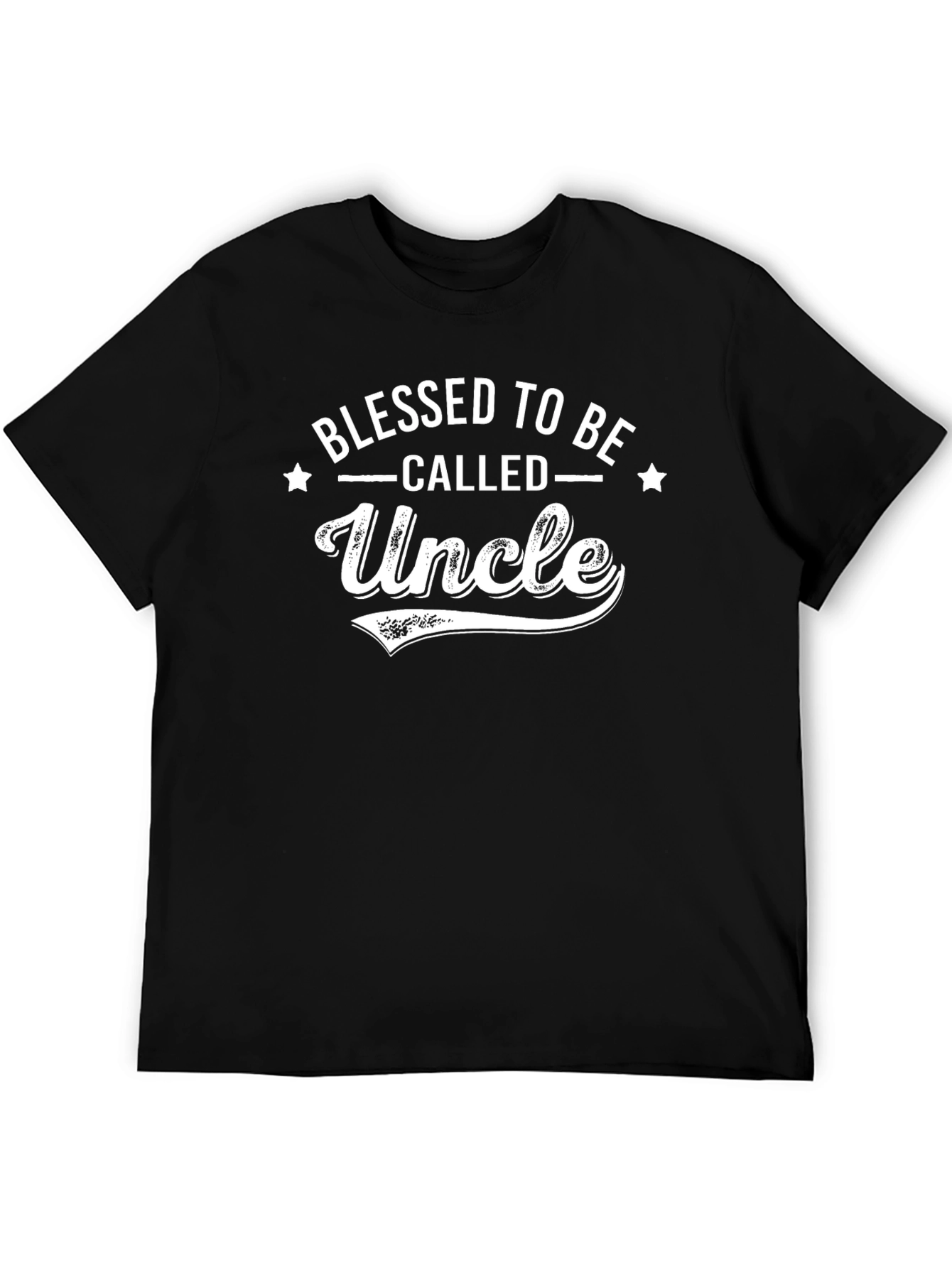 Blessed to be Called Uncle Black T-Shirt