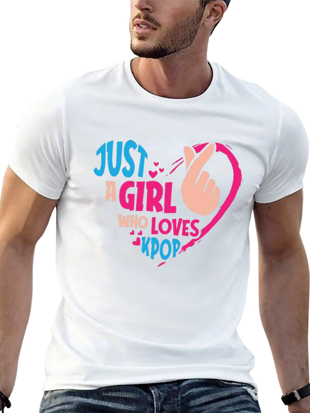 Just A Girl Who Loves Kpop T-Shirt