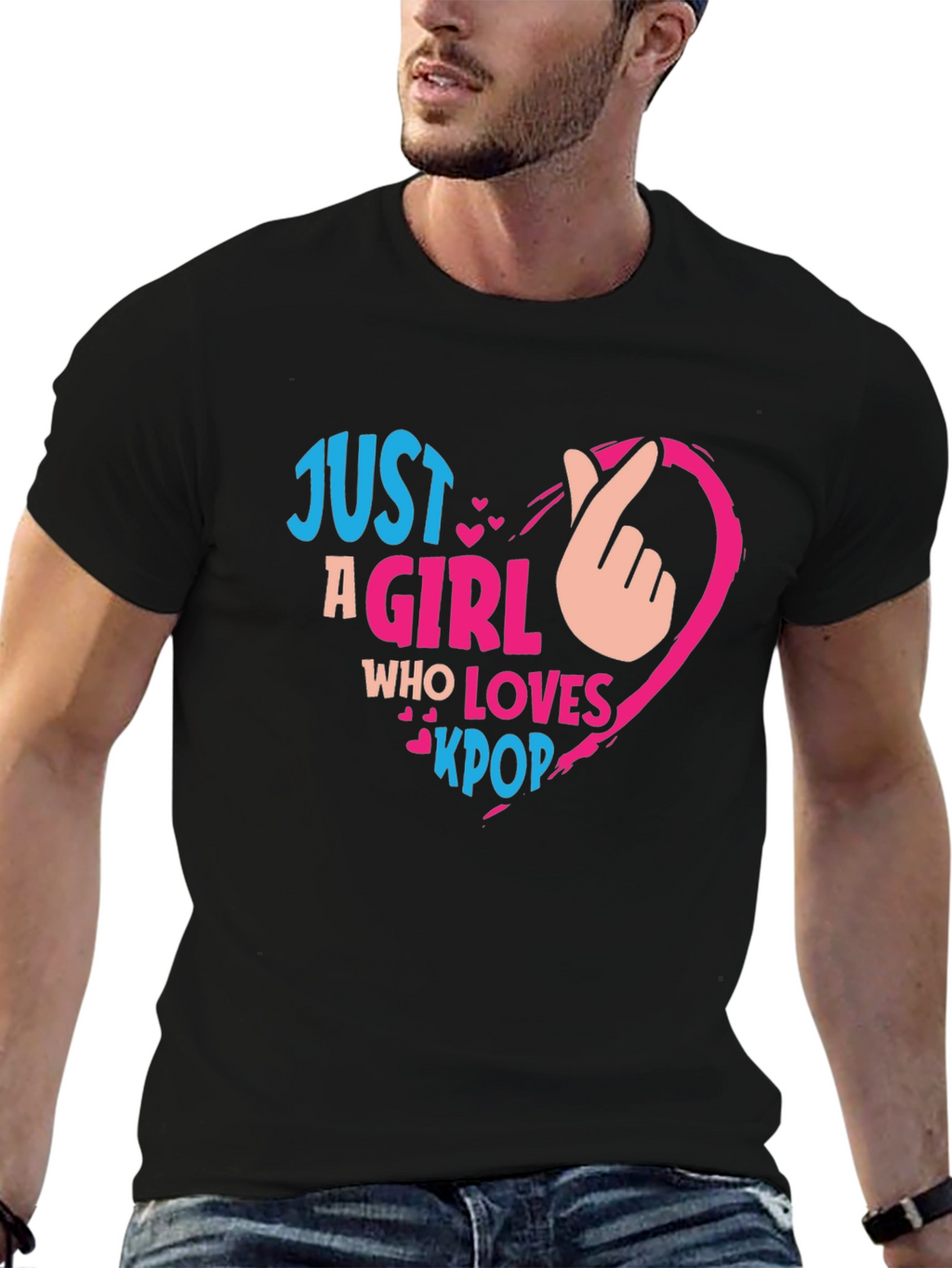Just A Girl Who Loves Kpop T-Shirt