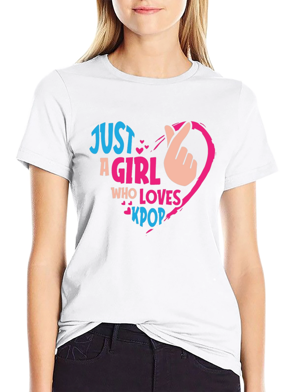 Just A Girl Who Loves Kpop T-Shirt