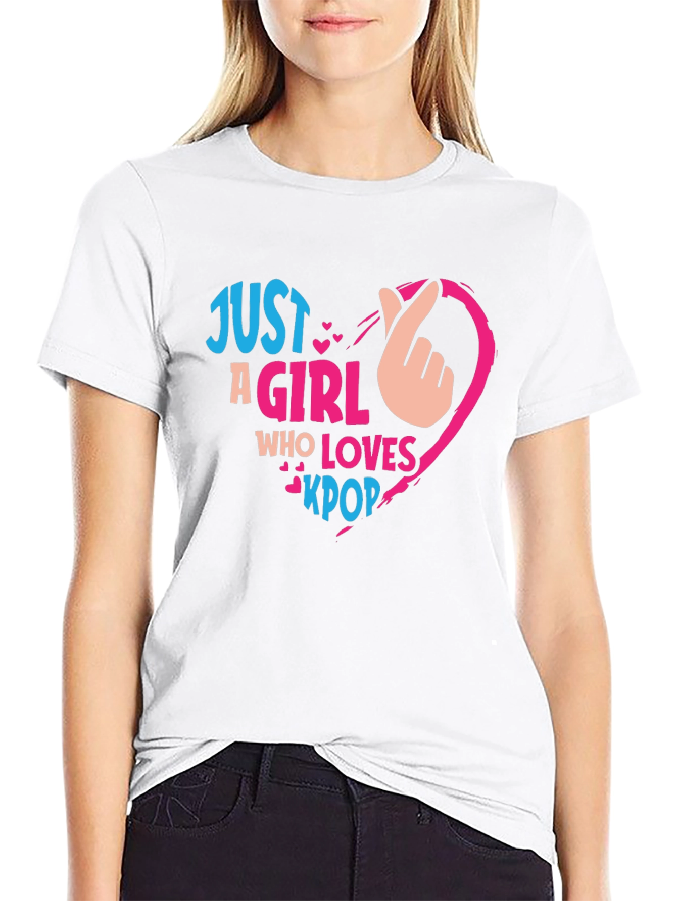 Just A Girl Who Loves Kpop T-Shirt
