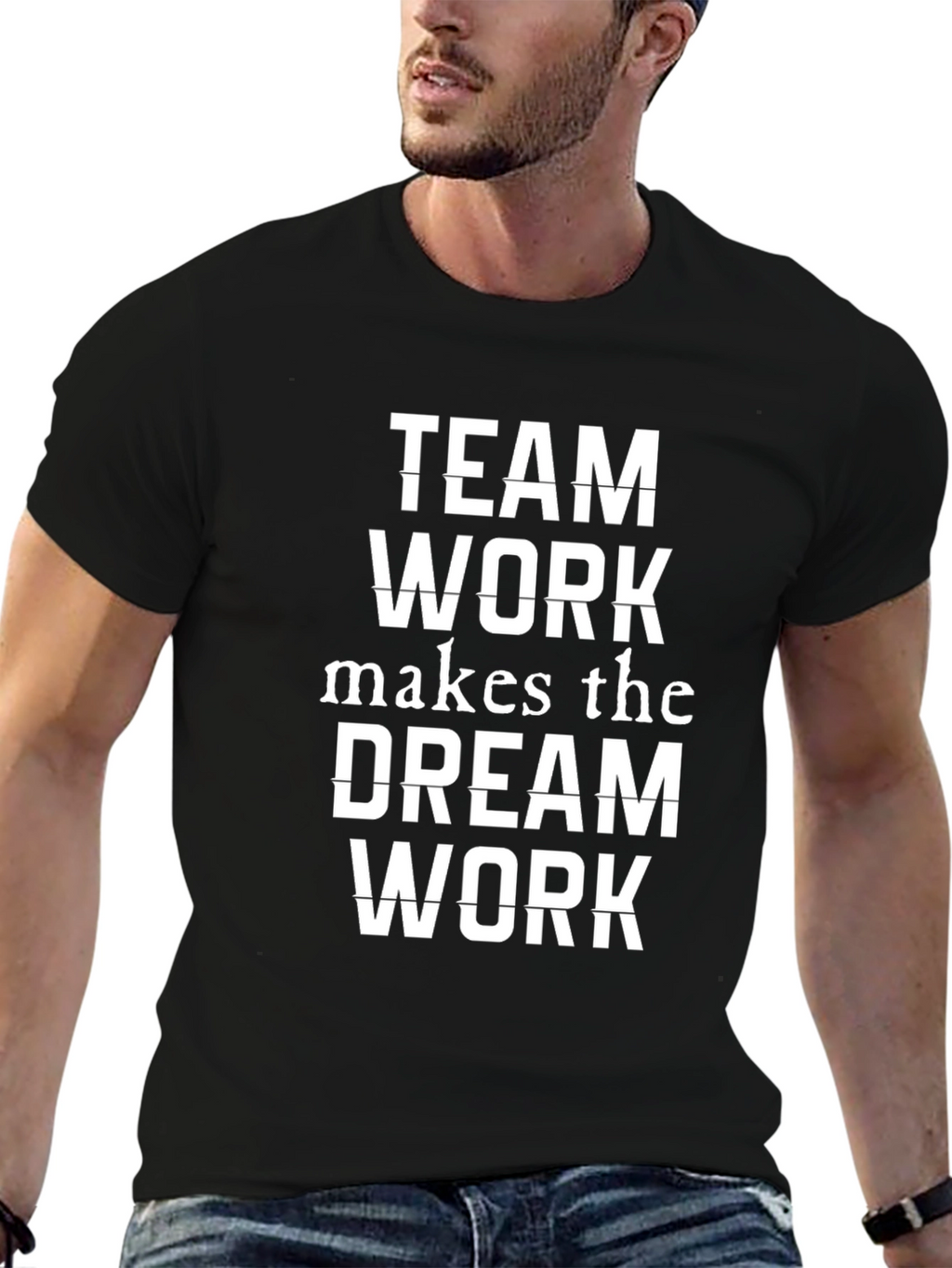 Teamwork Dreamwork Graphic Tee