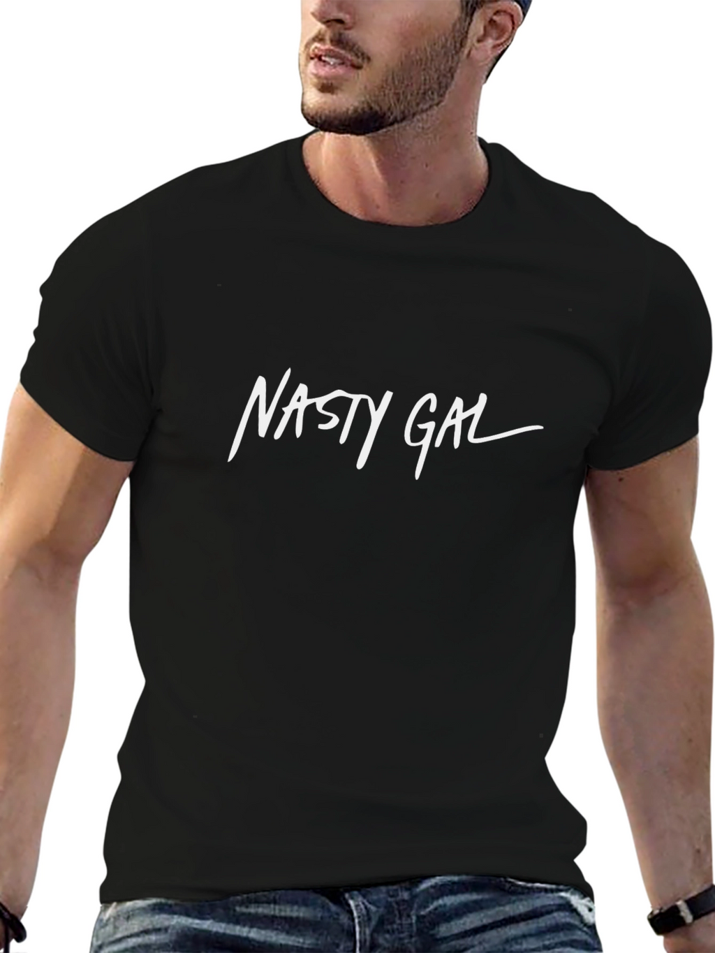 Nasty Gal Graphic T-Shirt - Black
