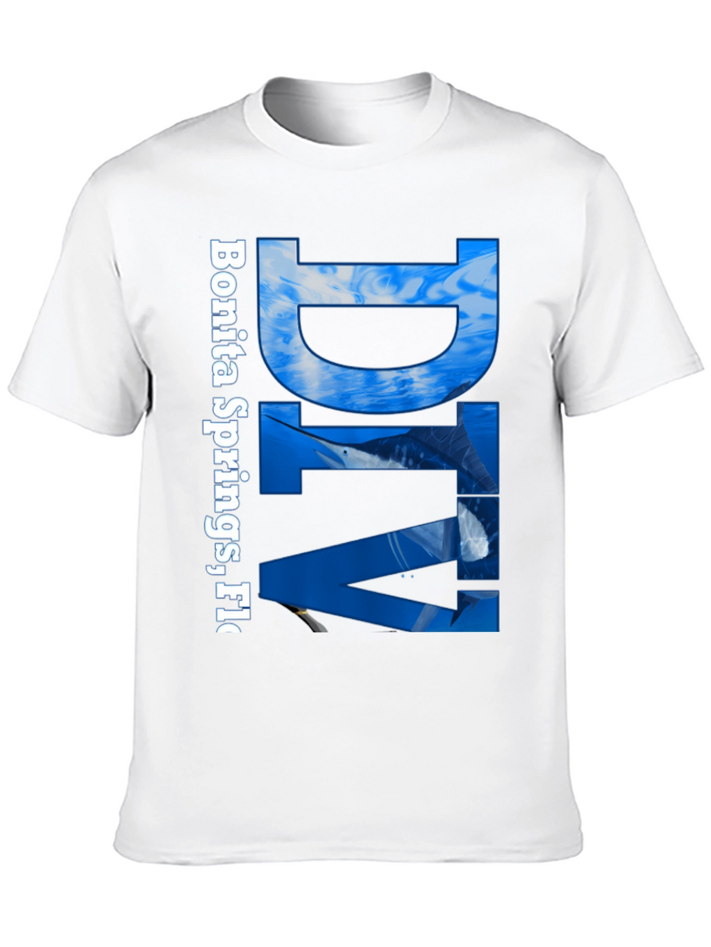Bonita Springs FL Fishing T-Shirt - Marlin Graphic Tee