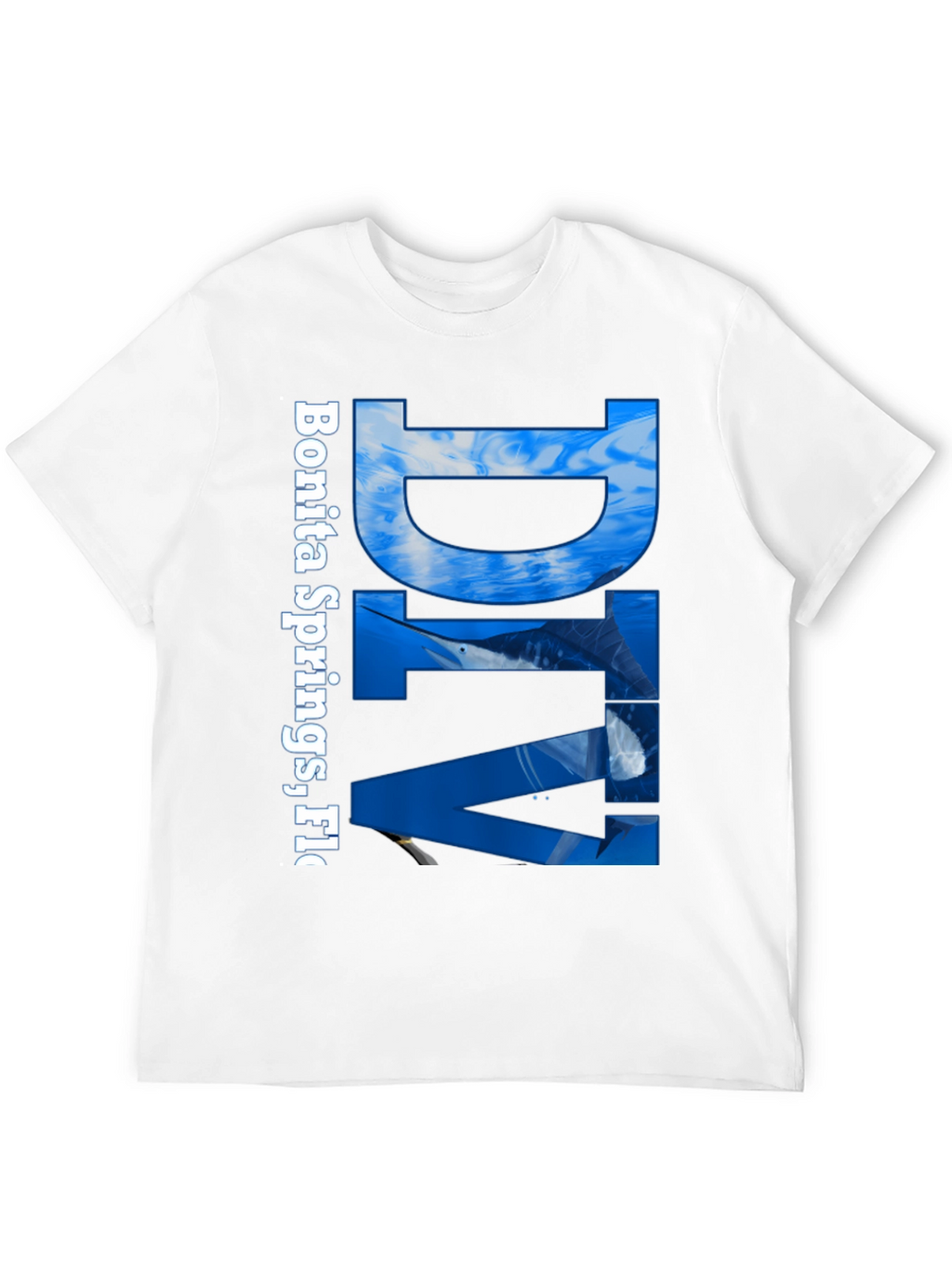 Bonita Springs FL Fishing T-Shirt - Marlin Graphic Tee